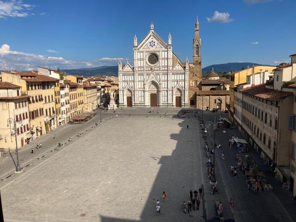 Apartamento Attico In Piazza Santa Croce Florencia Exterior foto